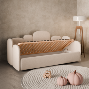 Łóżeczko dziecięce Milo w wersji pojedynczej